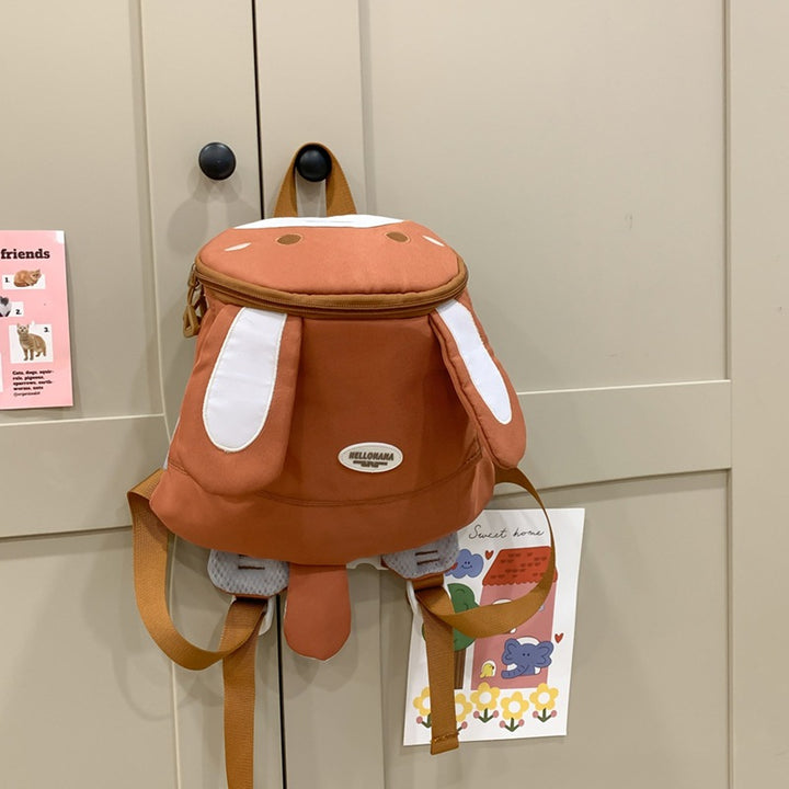 Adorable Bunny-Themed Mini Skole Rygsekk