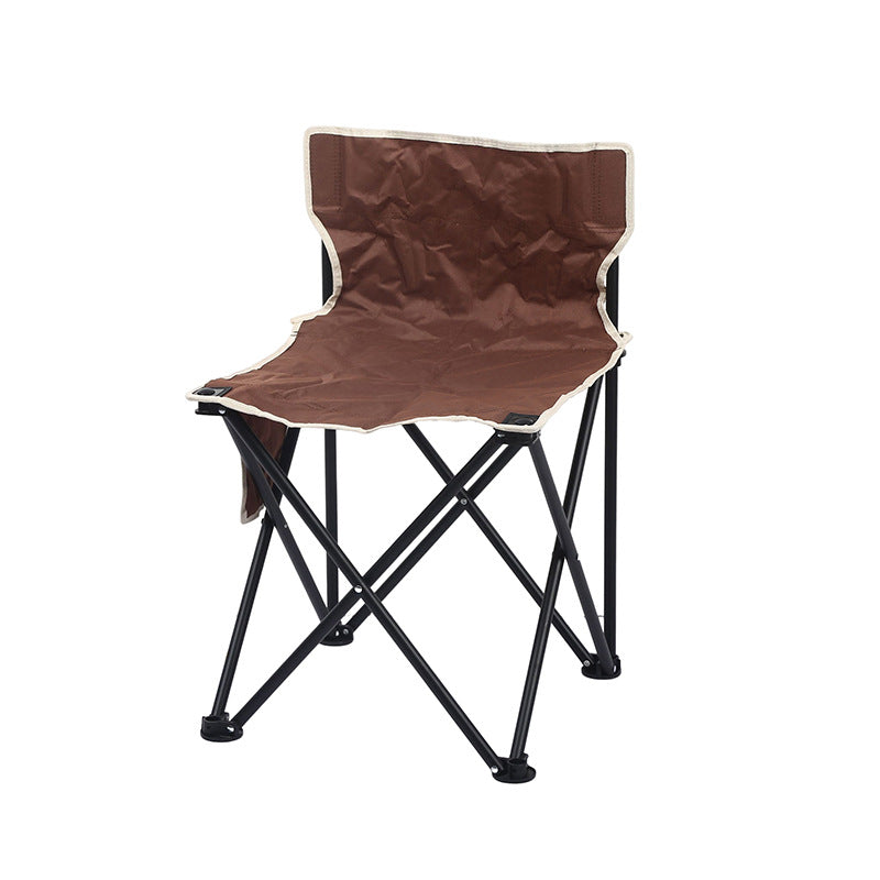 Faltestol med ergonomisk ryggstøtte og robust ramme Skanto