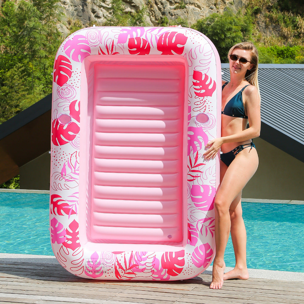 Dame Inflatable Lounge med hodepute Skanto