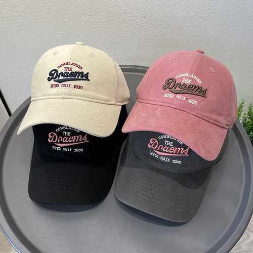 Herre Casual Brodert Baseball Caps Skanto