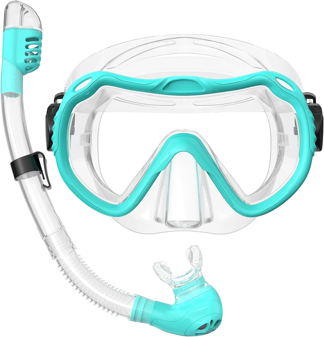 Tauchmaske med Fit-teknologi og ergonomisk snorkel Skanto