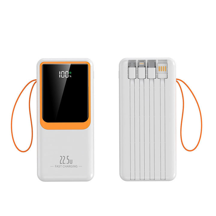 Høyytelses powerbank med intelligent temperaturvisning Skanto
