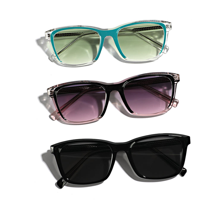 Dame moteriktig solbrille med stilige og beskyttende glass Skanto