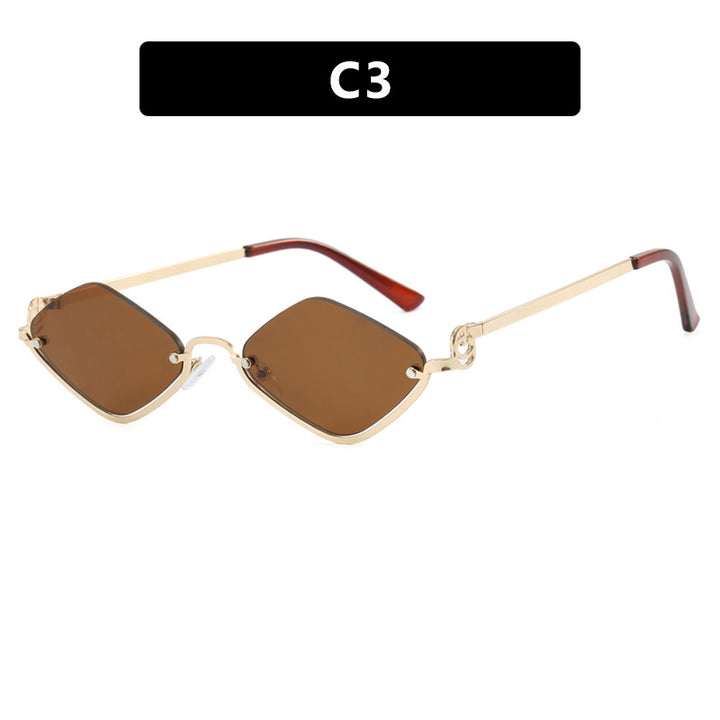 Dame moteriktig solbrille Skanto