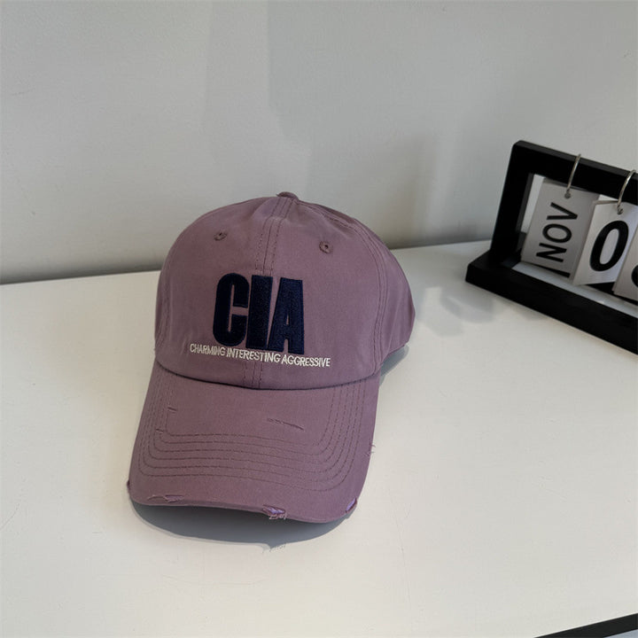 Men's Distressed Motivational Baseball Cap Skanto