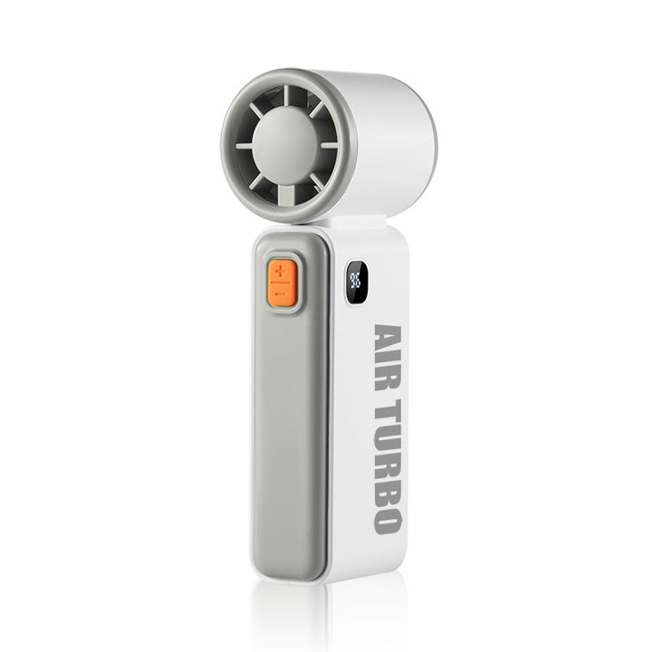 Dame Håndholdt Høyhastighetsvifte med LED-skjerm Skanto