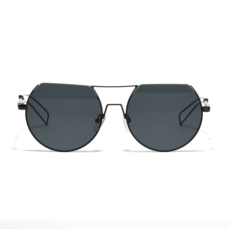Damer stilige oversized solbriller med innovativ ramme Skanto