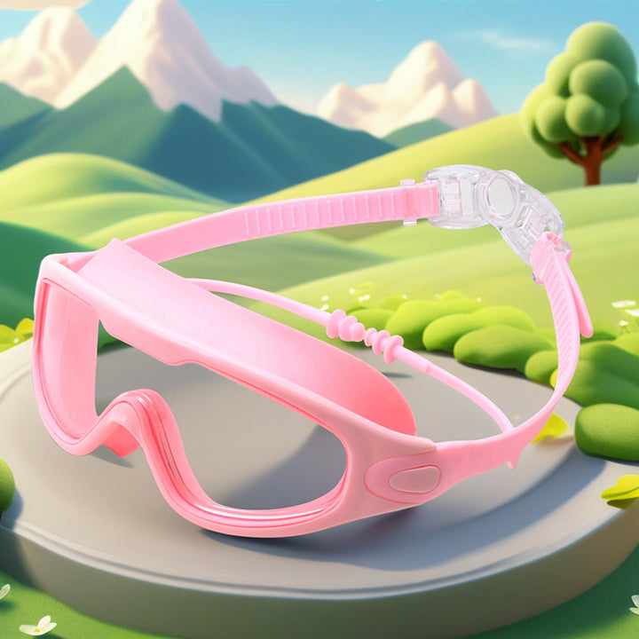 Vanntett svømmebrille med justerbar nesestykket Skanto