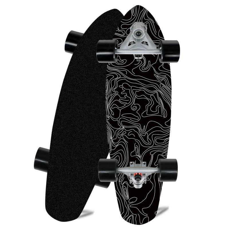 Mini Cruiser Skateboard med Ergonomisk Design Skanto