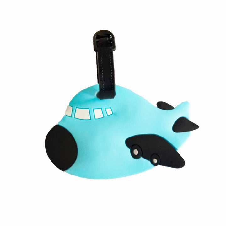 Unisex airplane-themed luggage tag Skanto