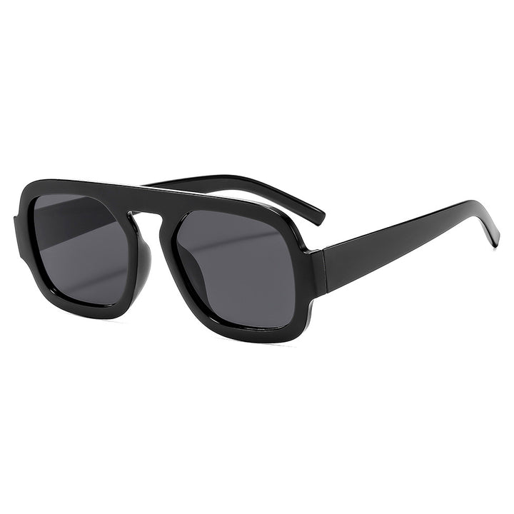 Men's Bold Retro-Inspired Square Sunglasses Skanto