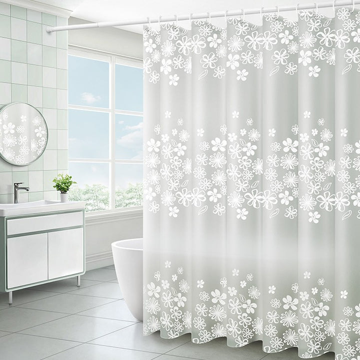 Blomstrete vanntette dusjforheng Skanto