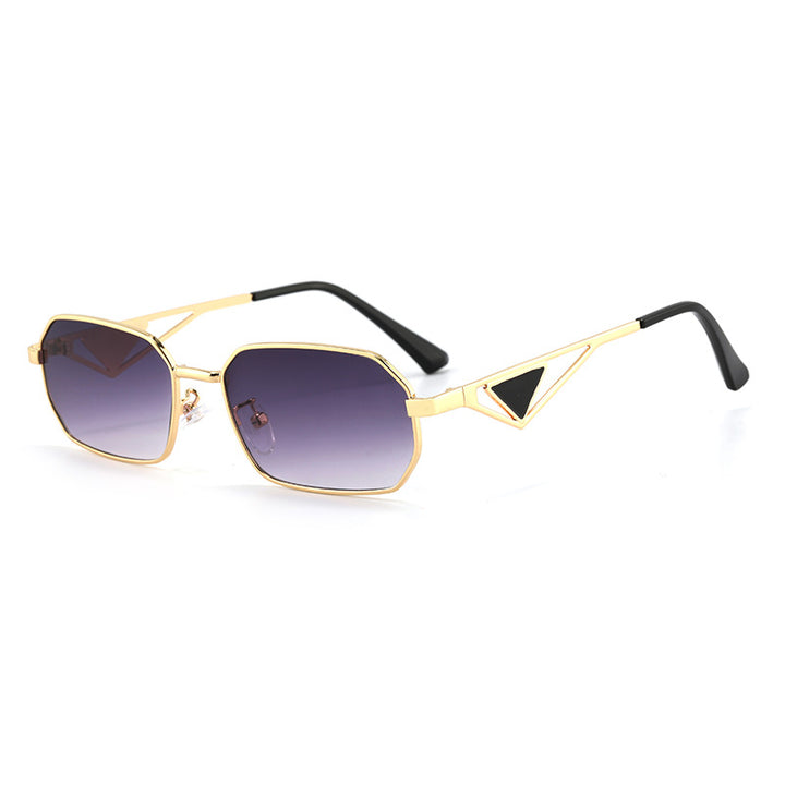 Men's Geometriske Ramme Solbriller Skanto