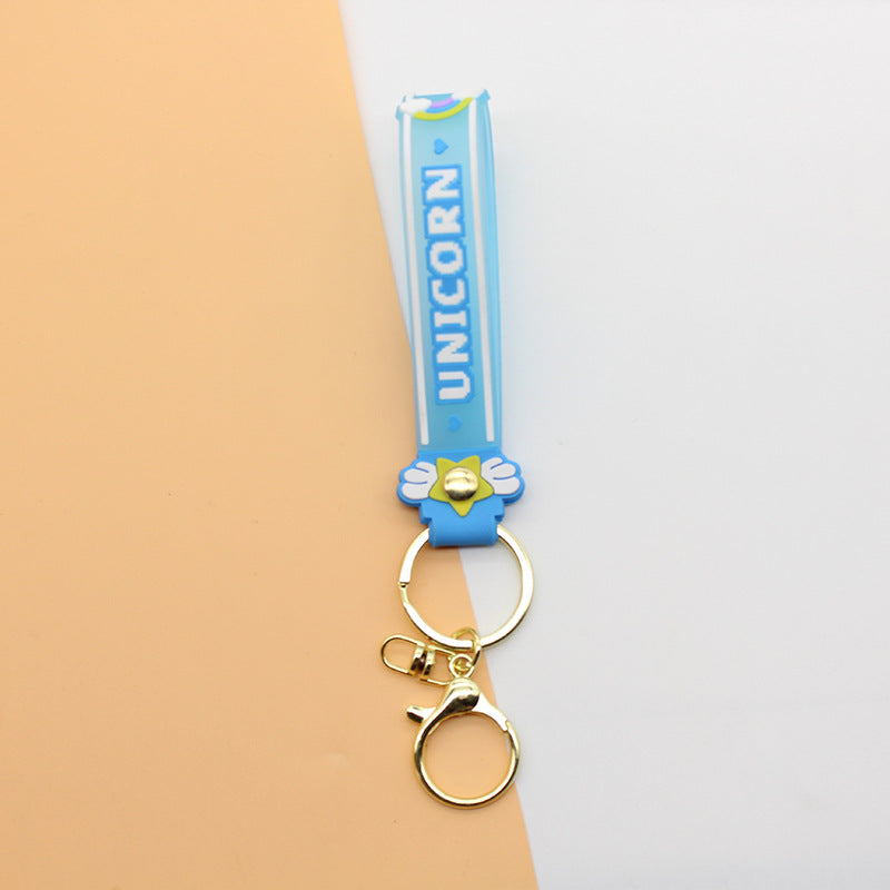 Unisex nøkkelring med enhjørning-design Skanto