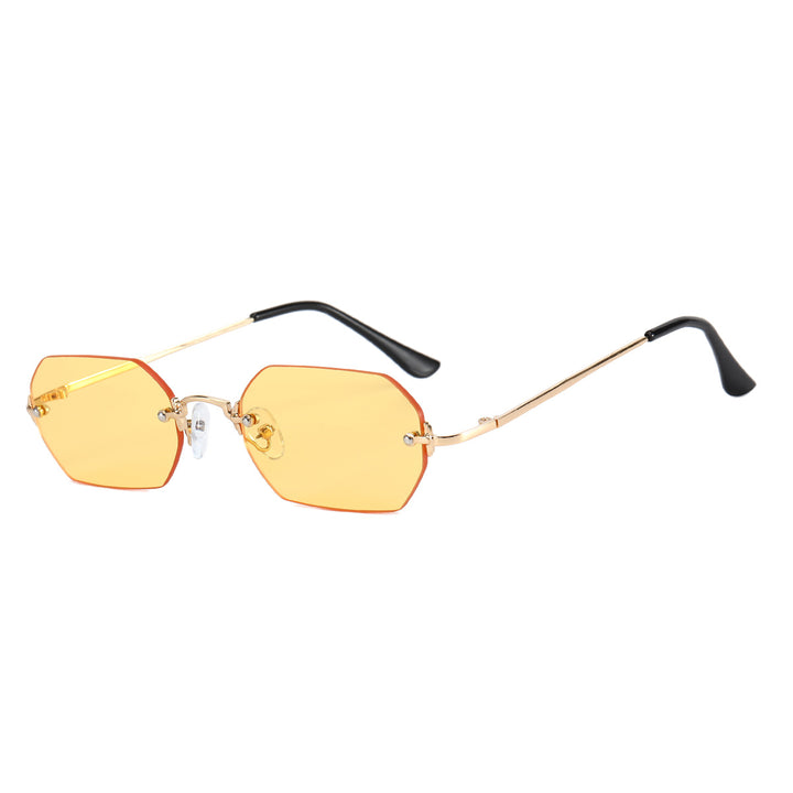 Damer moterik solbrille med innovativt heksagonalt design og UV-beskyttelse Skanto