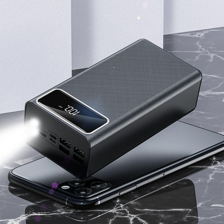 Powerbank med integrert LED-belysning Skanto