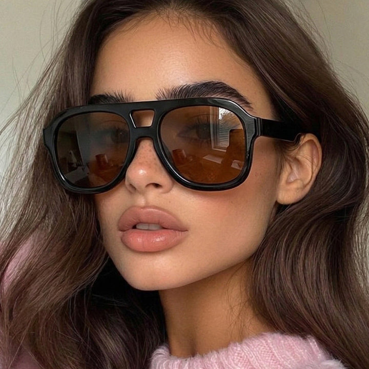 Dame moteriktig solbrille Skanto