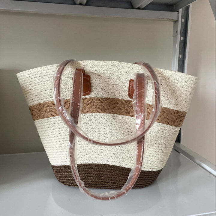 Elegant Flettet Handle Bag Skanto