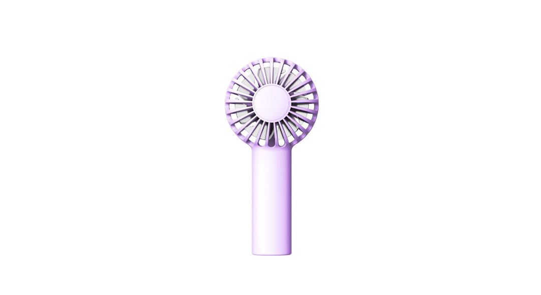 Damer bærbar USB-håndvifte med fleksibel feste Skanto