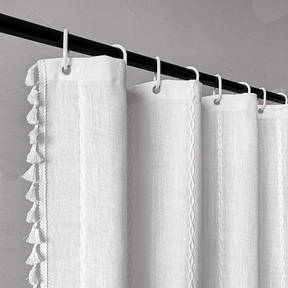 Premium Cotton Baderom Dusjforheng Skanto