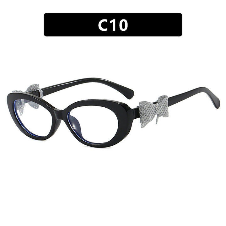 Dame moteriktig solbrille med lekent sløyfedesign Skanto