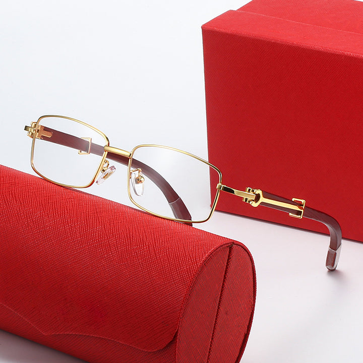 Damer Elegant Korreksjonsbrille med høykvalitets metallramme Skanto