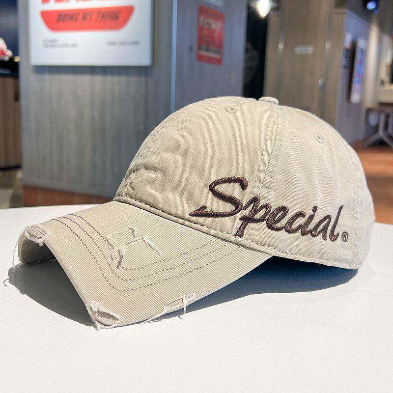 Unisex Slittet K bomull Far Cap Skanto