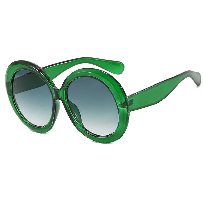Dame moteriktig solbrille med stor ramme og UV-beskyttelse Skanto