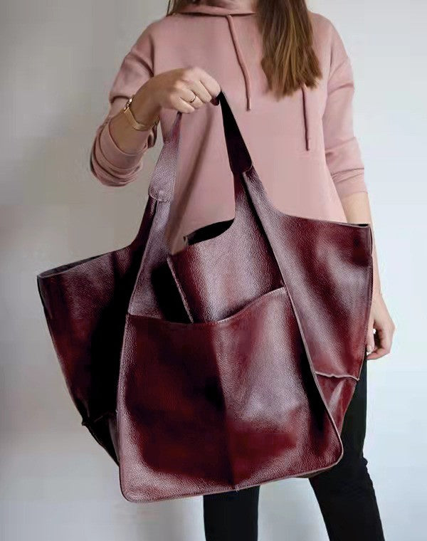 Bag laget av vegansk skinn | Myk og Lett Skanto