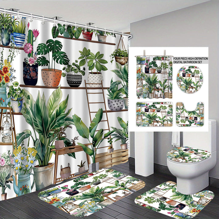 Digital Bow Pattern Badkamer Dekor Sett Skanto