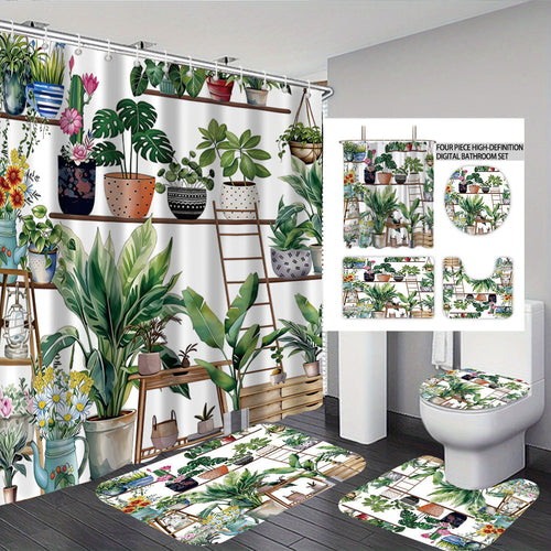 Digital Bow Pattern Badkamer Dekor Sett Skanto