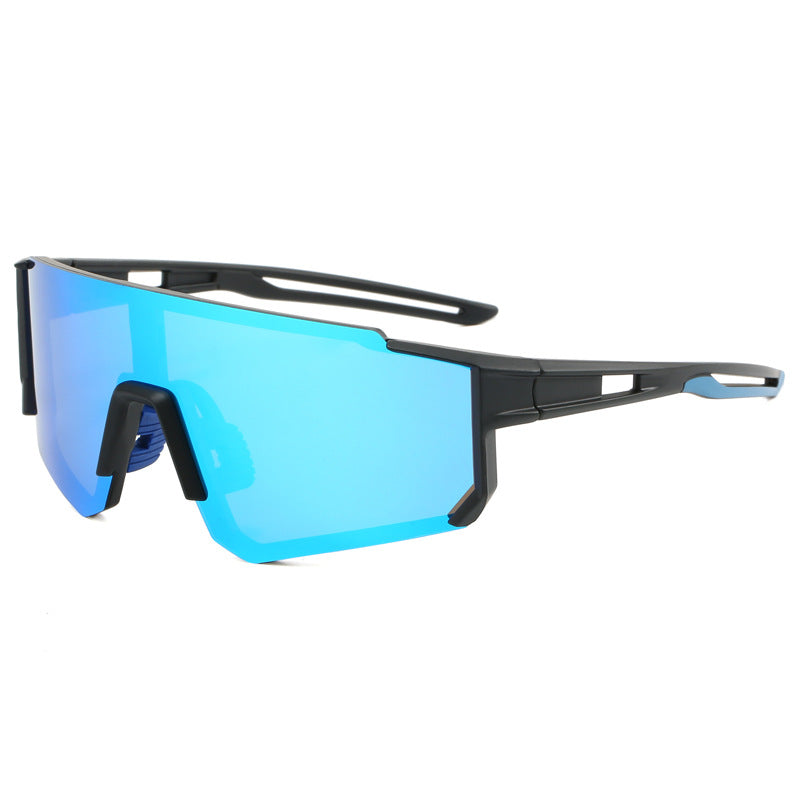 Unisex Futuristisk Skjold Solbriller Skanto