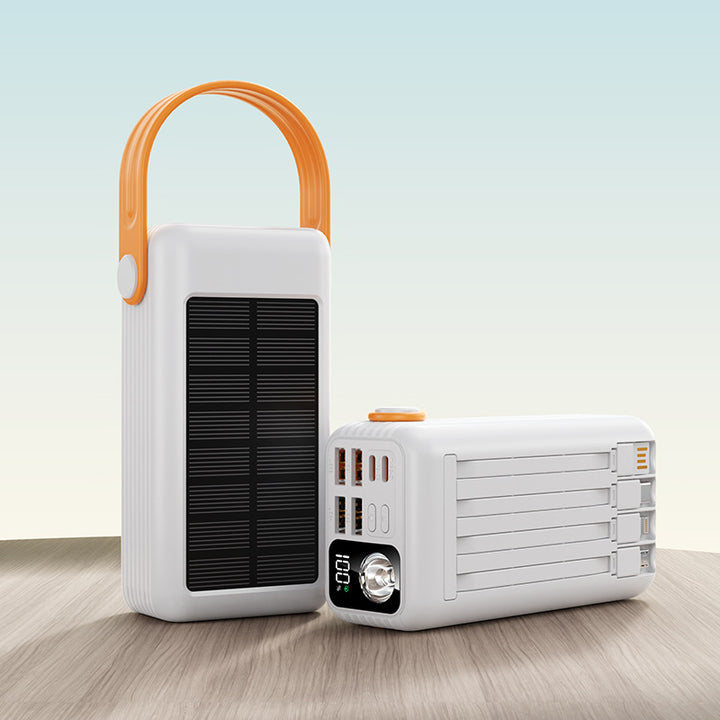 Solar-Powerbank med Flere Usb-porter Skanto
