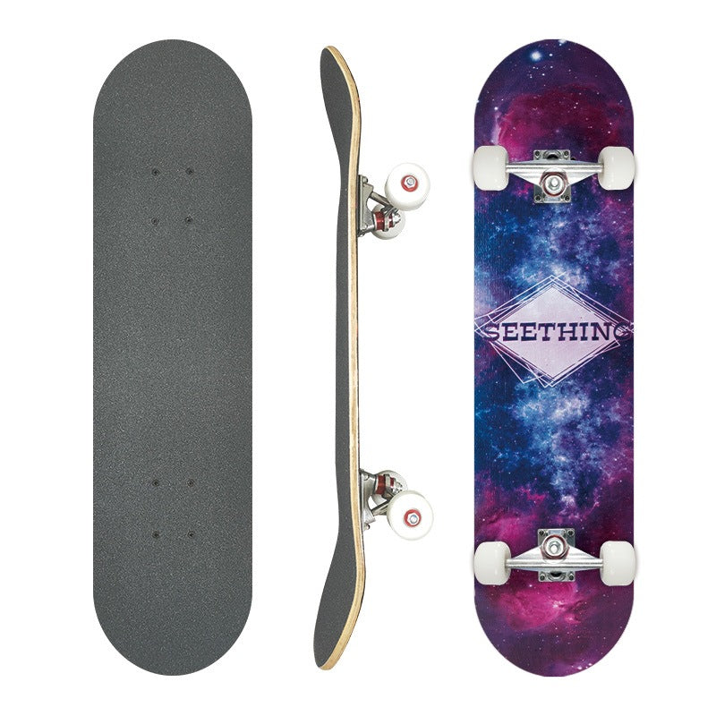 Grafisk Kunstnerisk Skateboard Skanto