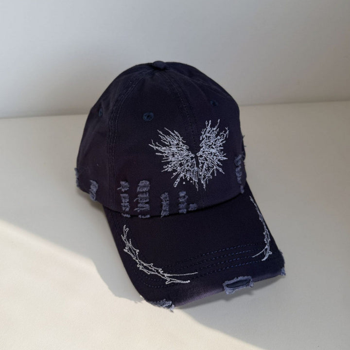 Kvinners Slitt Grafisk Snapback Caps Skanto