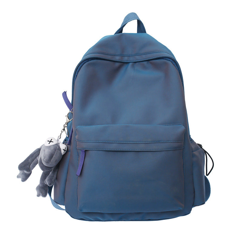 Casual Plush Charm Skole Ryggsekk Skanto