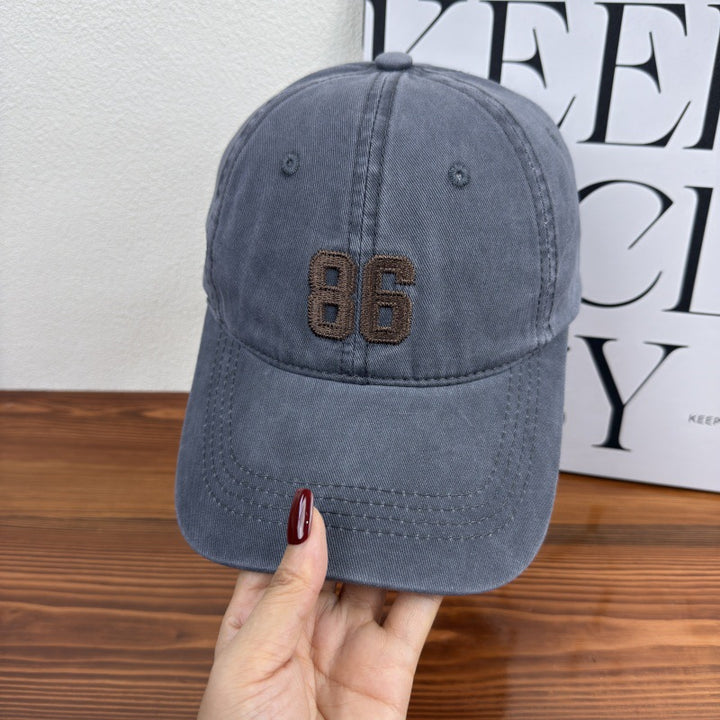 Herrebrodert avslappet bomull baseball cap Skanto