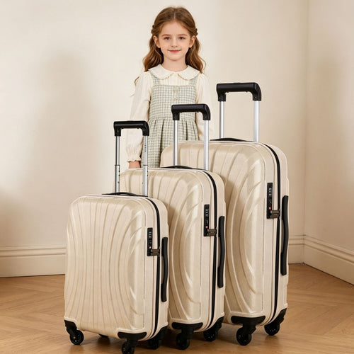 Unisex Allsidig Hard Shell Reise Bagasje Sett Skanto