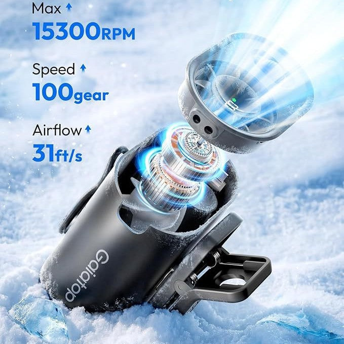 Dame bærbar multifunksjonsvifte Skanto