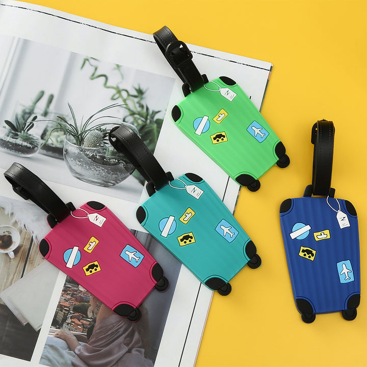 Unisex Fun Themed Luggage Tag Skanto