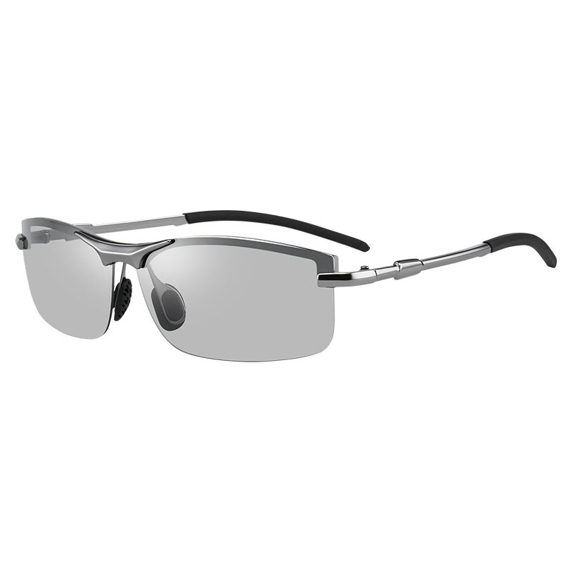 Herre Sporty Solbriller med Ergonomisk Design og Polariserte Linser Skanto
