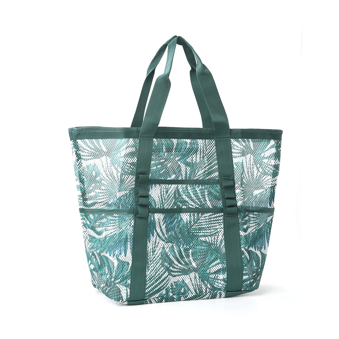 Praktisk Strandbag I Luftig Nettedesign Skanto