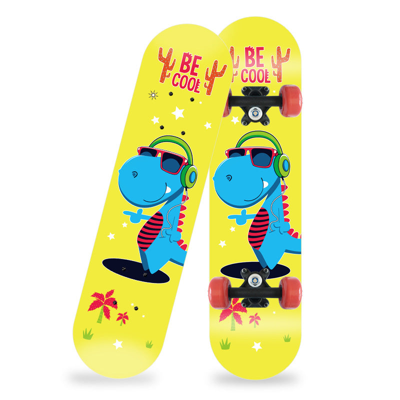 Cartoon-Inspirert Mini Skateboard Skanto