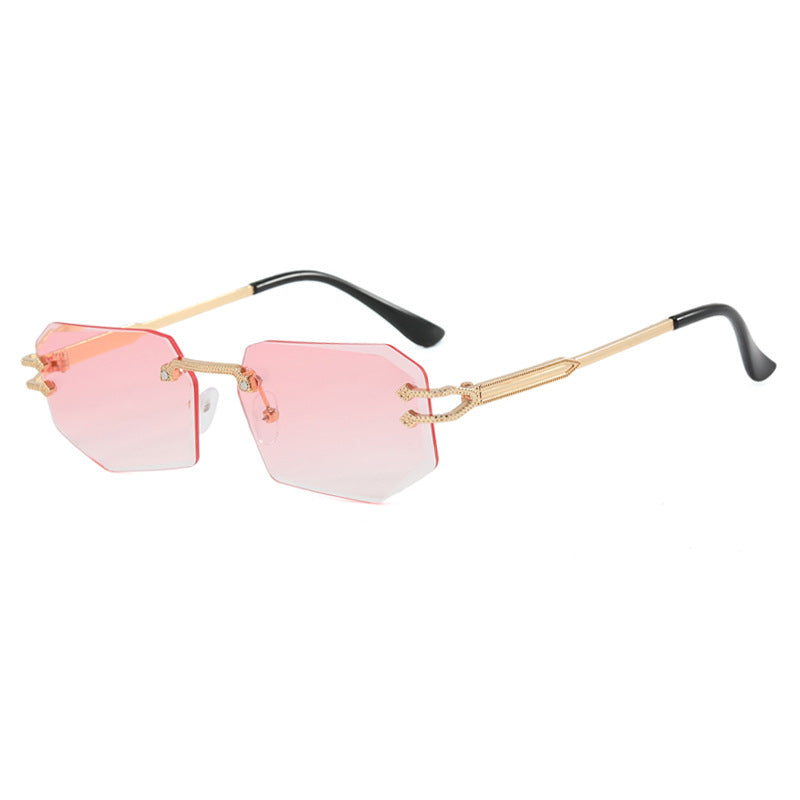 Damer geometrisk mote-solbrille Skanto