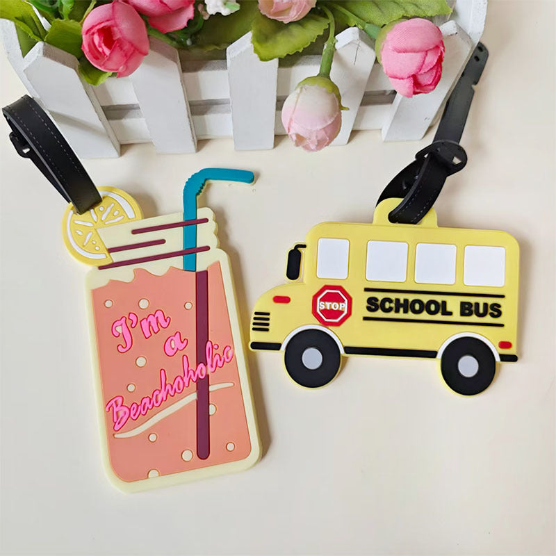 Unisex Mermaid Character Luggage Tag Skanto