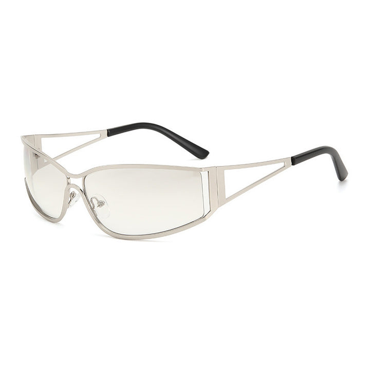 Damer Sporty Solbriller med elegant ramme Skanto