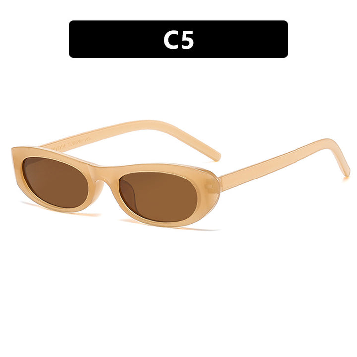 Dame moteriktig Cat-Eye solbrille med UV-beskyttelse og moderne design Skanto