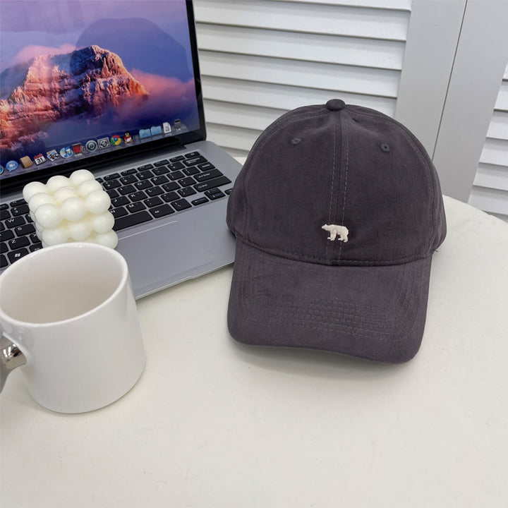 Kvinnens avslappede bomull brodert baseballcap Skanto