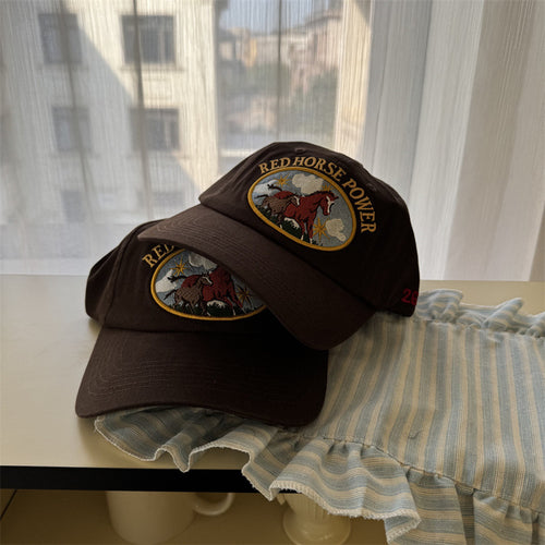Menn's Casual Brodert Caps Skanto