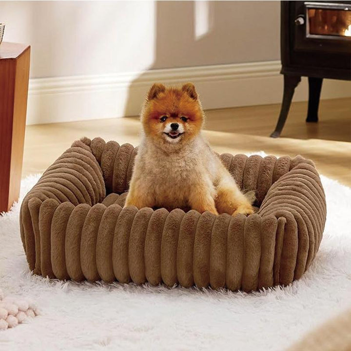 Koselig Plysj Hundeseng